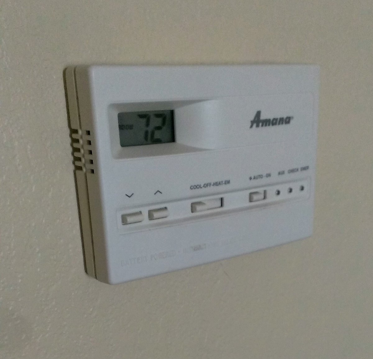 Smart thermostat installation for energy efficient cooling in Longmont